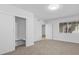 Bedroom has modern closet, neutral paint and plush carpeting at 2408 Berkley Ave, Las Vegas, NV 89101