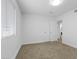 Clean bedroom boasts new carpet, modern window and ample closet space at 2408 Berkley Ave, Las Vegas, NV 89101
