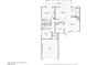 Detailed floor plan showcasing the layout of a home, including bedrooms, bathrooms, living areas, and a garage at 3201 Beacon Shores Cir, Las Vegas, NV 89117