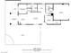 Detailed floorplan showcasing layout including primary bedroom, kitchen, living room, den, yard, and garage with dimensions at 3484 Bradano Ln, Henderson, NV 89044