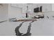Close up on modern kitchen quartz countertop at 383 Virginia Lake Ave, Henderson, NV 89015