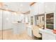 Spacious walk-in closet with custom cabinets, lighting, and vanity area at 454 Rosina Vista St, Las Vegas, NV 89138