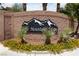 Stone Mountain Estates community entrance sign with landscaping, offering an exclusive neighborhood feel at 4883 Grey Mesa St, Las Vegas, NV 89149