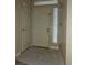 Entryway featuring tile floors, a front door with a window and a coat closet at 5155 W Tropicana Ave # 2140, Las Vegas, NV 89103