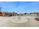 Extensive backyard featuring an empty pool and an open patio area at 601 Huntington St, Las Vegas, NV 89107