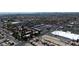Aerial view showing the neighborhood and city skyline in the distance at 6117 Daisy Lee Ave, Las Vegas, NV 89108