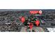 Aerial view showcasing nearby school, neighborhood streets, and general location of the property at 6117 Daisy Lee Ave, Las Vegas, NV 89108