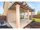 Covered patio and pergola, direct access to the home and back yard at 6901 Whisper Canyon Pl, North Las Vegas, NV 89084
