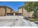 Exterior shot of the property featuring a long driveway, and two car garage at 7928 Violet Dawn St, Las Vegas, NV 89149