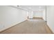 Spacious basement area featuring neutral carpeting, recessed lighting, and plenty of potential at 9111 W Stephen Ave, Las Vegas, NV 89149