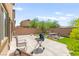 Private backyard featuring a patio, perfect for outdoor entertaining at 9161 Rolling Sky Dr, Las Vegas, NV 89178