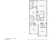 Floorplan for the second floor shows four bedrooms, three bathrooms, and a laundry room at 9161 Rolling Sky Dr, Las Vegas, NV 89178