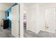 Hallway with access to the bathroom, and bedrooms at 9161 Rolling Sky Dr, Las Vegas, NV 89178