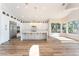 Beautiful, bright kitchen features a large island, modern appliances, and an open concept floorplan at 1016 Eaglewood Dr, Las Vegas, NV 89144