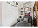 Cozy bedroom featuring a plush chaise lounge, perfect for relaxing and unwinding at 10329 Walworth Ave, Las Vegas, NV 89166
