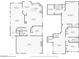Floor plan of a two-story home with dimensions at 10329 Walworth Ave, Las Vegas, NV 89166