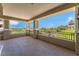 Expansive balcony with stunning views of the surrounding landscape and architectural details at 128 Los Cabos Dr # 301, Las Vegas, NV 89144