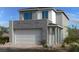 Charming two-story home with stucco and stone accents, plus a convenient two-car garage at 1551 Pacific Baza St, Las Vegas, NV 89138
