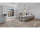 Modern kitchen with a large island, stainless steel appliances, and a breakfast bar at 2250 Bowie Cir, Henderson, NV 89014