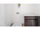 Laundry room with hookups, sink, and storage cabinet at 2501 Indigo Mountain St, Henderson, NV 89044