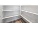 Spacious walk-in pantry with plenty of storage shelves for food and household items at 2501 Indigo Mountain St, Henderson, NV 89044