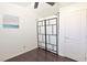Bedroom with closet, light walls and modern design at 275 Vegas Dr, Goodsprings, NV 89019