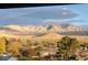 Distant mountain range viewed from the property with residential homes in the foreground at 275 Vegas Dr, Goodsprings, NV 89019