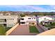 Expansive backyard with gravel landscaping, artificial turf, and a covered patio, ideal for outdoor living at 298 Grant Ridge Dr, Henderson, NV 89012