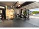 A home gym with advanced exercise equipment, fitness space, and a personal sauna at 298 Grant Ridge Dr, Henderson, NV 89012