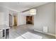 Open floor plan featuring a fireplace with wooden accents at 313 Vista Glen St, Las Vegas, NV 89145