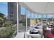 Bright living room with floor-to-ceiling windows showcasing city views at 322 Karen Ave # 308, Las Vegas, NV 89109