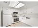 Bright kitchen with stainless steel appliances and white countertops at 3455 Erva St # 112, Las Vegas, NV 89117