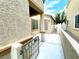 Property side yard featuring a gated entrance, providing privacy and security at 3809 Van Ness Ave, North Las Vegas, NV 89081
