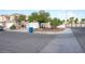 Exterior front yard view of a single-Gathering home on a corner lot at 3913 Lilac Haze St, Las Vegas, NV 89147
