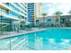 Resort-style swimming pool offers relaxation and recreation for residents at 4585 Dean Martin Dr # 205, Las Vegas, NV 89103