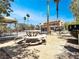Outdoor community area provides picnic tables and BBQ grills for resident enjoyment at 4943 Indian River Dr # 133, Las Vegas, NV 89103