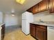 Well-lit kitchen with modern appliances and a seamless view into the living space at 4943 Indian River Dr # 133, Las Vegas, NV 89103