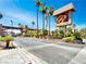 Entrance to Bella Vita community showcases well maintained landscaping and signage at 4943 Indian River Dr # 133, Las Vegas, NV 89103
