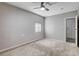 This bedroom features neutral walls, carpeted floors, and window at 5417 Eastbrook Dr, Las Vegas, NV 89142