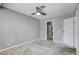 Bedroom with neutral carpet featuring access to the ensuite bathroom at 5417 Eastbrook Dr, Las Vegas, NV 89142