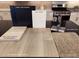 This photo showcases cabinet paint, hardware, and countertop options at 5872 Wisteria Walk, Las Vegas, NV 89148
