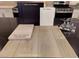 This photo showcases cabinet paint, hardware, and countertop options at 5872 Wisteria Walk, Las Vegas, NV 89148