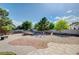 Large backyard with a play area and sand pit, providing a fun and Gathering-friendly space at 6821 Jeanette St, Las Vegas, NV 89131