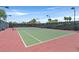 Well-maintained community tennis court, perfect for sports and recreation in a secure area at 7408 Via Fiorentino St, Las Vegas, NV 89131