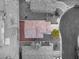 Overhead view of a house and its roof within a residential neighborhood at 8036 Eurostar St, Las Vegas, NV 89131