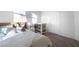 Bright bedroom with a queen bed and crib, bathed in natural light at 8036 Eurostar St, Las Vegas, NV 89131