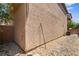 Side yard with desert landscaping at 9053 Boston Springs Ave, Las Vegas, NV 89149