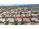 Well-maintained neighborhood with lush landscaping, community pool, and easy access to local amenities at 9205 Desert Village Ave, Las Vegas, NV 89147
