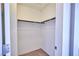 A closet with basic hanging rod and shelf, ready for storage solutions at 10449 Yew Blossom Ave, Las Vegas, NV 89166