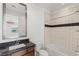 The bathroom features a soaking tub with shower and a vanity at 10748 Steel Ridge Ct, Las Vegas, NV 89135